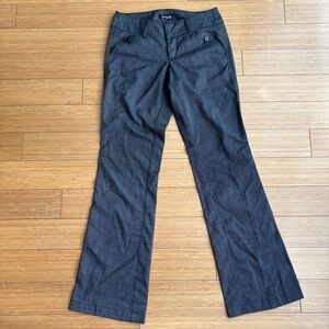 Vintage Y2K Spacegirl low rise gray trousers